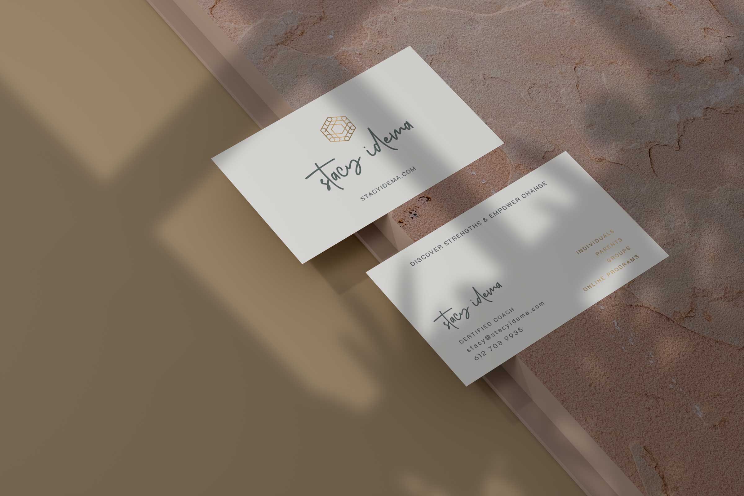 stacy idema business cards